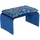 Hti-Living Polsterhocker 61 x 35 x 40 cm Blau