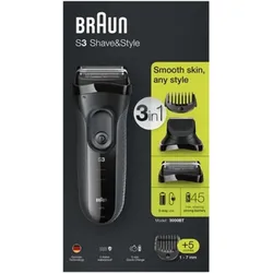 Braun 3000BT Shave&Style Series 3 (Schwarz)