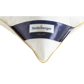 Heidelberger Bettwaren 3-Kammer-Kopfkissen Polar 80 x 40 cm Weiß