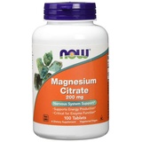 NOW Foods Magnesium Citrate 200 mg Tabletten 100 St.
