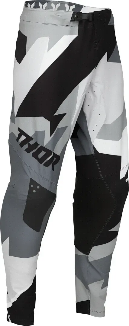 Thor Sportmode Brave Motorcross Broeken, zwart-grijs-wit, 33 Voorman