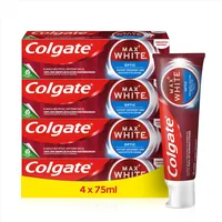 Colgate Zahnpasta Max White Optic 4x75 ml – entfernt