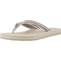 Flip-flops Tommy Hilfiger Modell Th Stripes Beach Sandal Farbe Beige beige 38