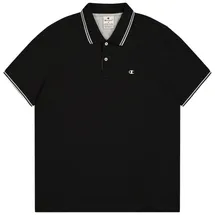 Champion Poloshirt schwarz M