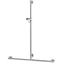 Keuco Plan Care Duschhandlauf mit Brausestange verchromt 682/1263 mm