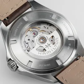 Hamilton Khaki Aviation Pilot Automatik Leder 42,0 mm H64635560