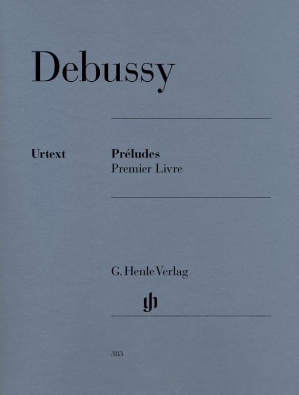 Claude Debussy - Préludes  Premier Livre - Premier livre Claude Debussy - Préludes  Kartoniert (TB)