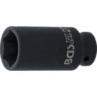 BGS Kraft-Steckschlüssel-Einsatz Sechskant, tief 27 mm - 7227