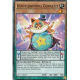 MP17-DE059 - Künstlerkumpel Gongatze - Common - DE - im Set mit Ultrapro Toploader - Yugioh