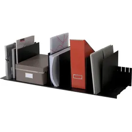 Paperflow Belegfach Dokumentenablage A4 Schwarz 10 St.