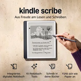 Amazon Kindle Scribe 16GB Premium-Eingabestift, Tungsten Grey