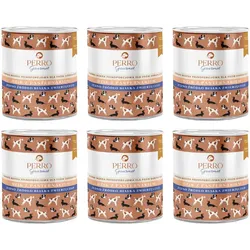 PERRO Gourmet Wildschwein mit Pastinaken 6x800g Monoproteinfutter für ausgewachsene Hunde
