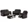 Hti-Living HTI-Living, Sofa + Bettsofa, 3 Sitzer 2 Sitzer Sessel Kirwall (2-Sitzer, 3-Sitzer)