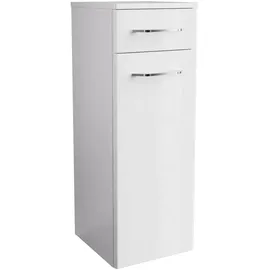 Fackelmann Milano Midischrank 30,2 x 82,6 x 32 cm Weiß