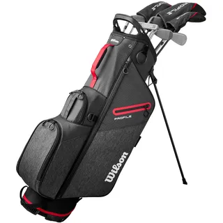 Wilson Herren Profile Complete STÄNDER Komplettes Set, Rot/Schwarz/Silber, Standard