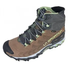 La Sportiva Ultra Raptor II Mid Leather GTX Damen Taupe/Sage 37 1/2