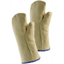 JUTEC Hitzeschutzhandschuhe Fauster 10 gelb Aramidgewebe