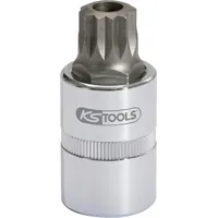 KS Tools 1/2 Bit-Stecknuss XZN mit Stirnlochbohrung, M16, 110