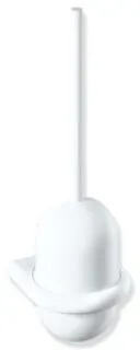 Hewi 477 Toilettenbürstengarnitur 477.20B10098 141x470x140mm, Wandmontage, matt, signalweiß