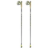 Leki Smart Pacemaker Lite dark anthracite-black-green yellow 100 cm