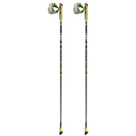 Leki Smart Pacemaker Lite dark anthracite-black-green yellow 100 cm