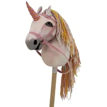 haasenstrauch Steckenpferd Haasenstrauch Sweety Toys 14514 Hobbyhorse rosa Einhorn Steckenpferd, Hobby Horse rosa