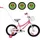 miravo Luna 16 Zoll rosa