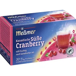 Meßmer Kanadische Süsse Cranberry 20ST 45G