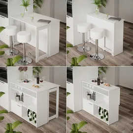 Vicco Bartisch Dominic 116 x 37 cm Weiß