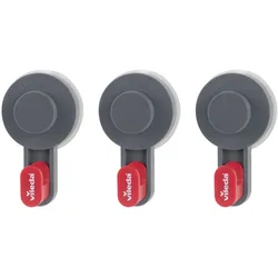 Vileda Klebehaken 3er-Set - B/H/T ca. 11,20x3,70x6,50