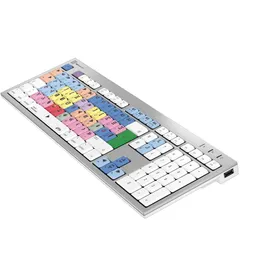 LogicKeyboard Avid Media Composer Mac Tastatur DE mehrfarbig (LKB-MCOM4-CWMU-DE)