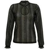 Gipfelstürmer Bluse schwarz 40