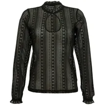 Gipfelstürmer Bluse schwarz 40