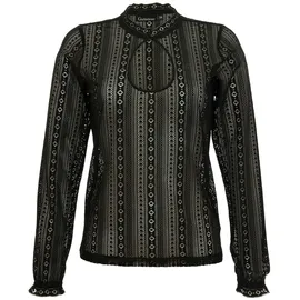 Gipfelstürmer Bluse schwarz 40