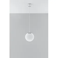 Licht-Erlebnisse Hängeleuchte BIANCO Ø20cm