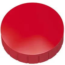 Maul Rundmagnet Solid 38 mm 2,5 kg Haftkraft 10 Stück rot Packung mit 12 Stück