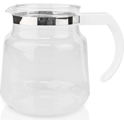 Nedis Glaskaffeekanne Kompatibel mit: Moccamaster K/KB/ 1 0PL / Excellent 10S 1.2 l Weiss, Kaffeemaschinen Zubehör, Weiss