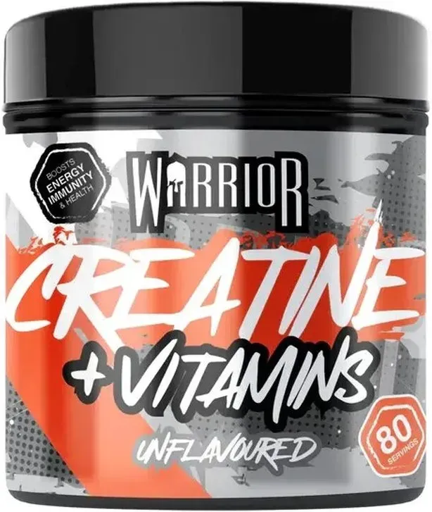 Warrior Creatine Plus Vitamine - 360 g - Geschmacksneutral