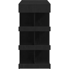 vidaXL Bartisch 100 x 48 x 101,5 cm Schwarz