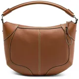 Aigner Ambra M Schultertasche Leder Brown