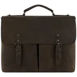 Bugatti Luca Briefcase With Flap Laptoptaschen Braun