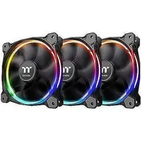 Thermaltake Riing 12 LED RGB Radiator Fan Sync Edition, 120mm, 3er-Pack (CL-F071-PL12SW-A)