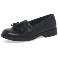 Geox M dchen Jr Agata Mokassins, Schwarz, 28 EU - 28 EU