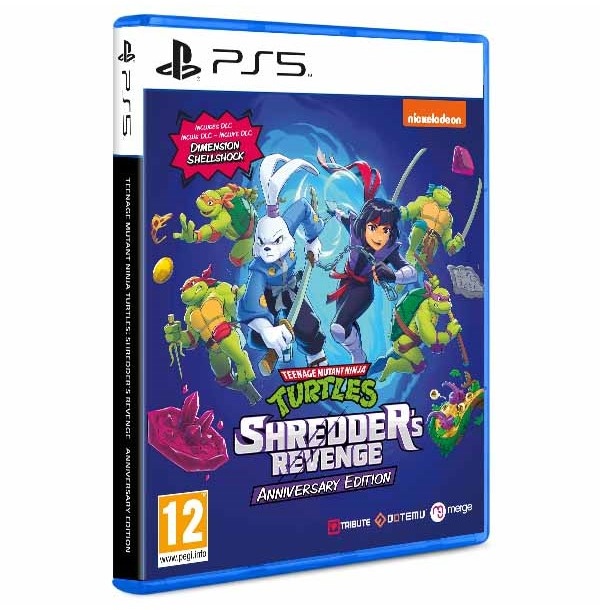 Teenage Mutant Ninja Turtles: Shredders Revenge (Anniversary Edition) - Sony PlayStation 5 - Beat 'em Up - PEGI 12