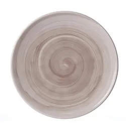 Ritzenhoff & Breker Speiseteller Ø 26,5cm `Valencia` Porzellan andalusisch Erdtöne braun