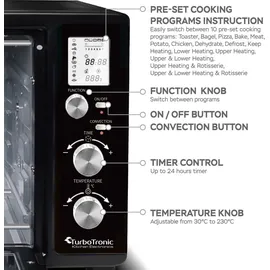 TURBO TRONIC TurboTronic DEV45 Schwarz,