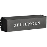 Burg Wächter Zeitungsbox Stahl verzinkt BxHxT 425/120/110 mm anthrazit