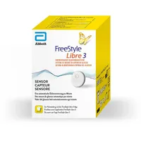 FreeStyle Libre 3 Diabetes Sensor 1 Stück Blutzucker Messgerät Becopa Gutschein one piece, weiß