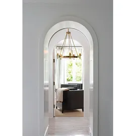 Elstead Lighting Collier 5-flammiger Kronleuchter Messing,