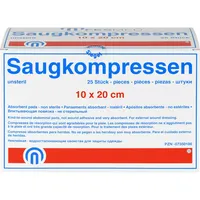Fesmed Verbandmittel GmbH Saugkompresse 10X20cm unsteril
